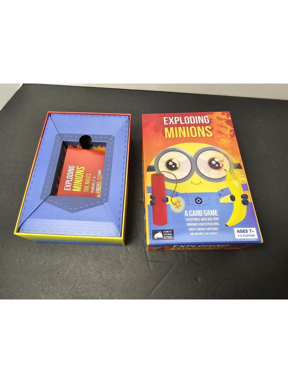 Exploding Minions Special Edition Card Game Exploding Kittens New Open Box - Picture 3 of 5
